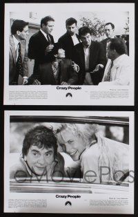 9c599 CRAZY PEOPLE presskit w/ 10 stills '90 Dudley Moore, Darryl Hannah, Paul Reiser