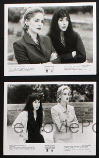 9c921 DIABOLIQUE presskit w/ 4 stills '96 sexy Sharon Stone & Isabelle Adjani w/Chazz Palminteri!