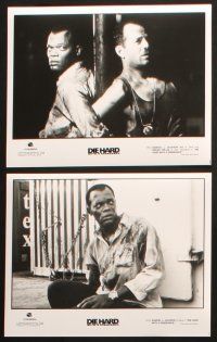 9c601 DIE HARD WITH A VENGEANCE presskit w/ 10 stills '95 Bruce Willis, Irons, Samuel L. Jackson