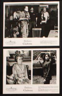 9c643 DOLORES CLAIBORNE presskit w/ 9 stills '95 Kathy Bates, Jennifer Jason Leigh, Stephen King!