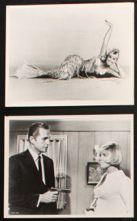 9c508 GLASS BOTTOM BOAT presskit w/ 21 stills '66 images of sexy mermaid Doris Day & Rod Taylor