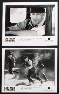 9c652 LAST MAN STANDING presskit w/ 9 stills '96 gangster Bruce Willis in remake of Yojimbo!