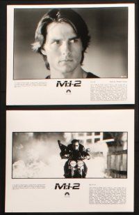 9c701 MISSION IMPOSSIBLE 2 presskit w/ 8 stills '00 Tom Cruise, sequel directed by John Woo!