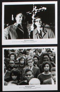 9c656 MISSISSIPPI BURNING presskit w/ 9 stills '88 great images of Gene Hackman & Willem Dafoe!