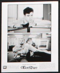 9c822 OFFICE SPACE presskit w/ 6 stills '99 directed by Mike Judge, Stephen Root, cult classic!