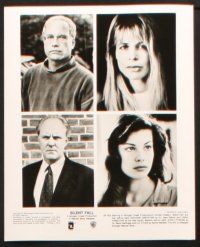 9c953 SILENT FALL presskit w/ 4 stills '94 Linda Hamilton, Richard Dreyfuss, John Lithgow!