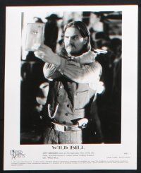 9c570 WILD BILL presskit w/ 12 stills '95 Ellen Barkin, cool images of Jeff Bridges in title role