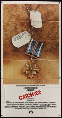 9d501 CATCH 22 int'l 3sh '70 directed by Mike Nichols, based on the novel by Joseph Heller!