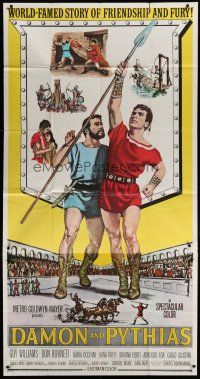 9d530 DAMON & PYTHIAS 3sh '62 Il Tiranno di Siracusa, world-famed story of friendship and fury!