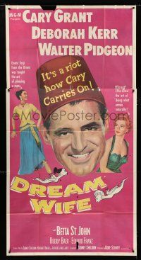 9d556 DREAM WIFE 3sh '53 does gay bachelor Cary Grant choose sexy Deborah Kerr or Betta St. John!