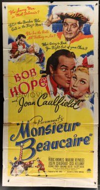 9d761 MONSIEUR BEAUCAIRE 3sh '46 great close up of Bob Hope kissing pretty Joan Caulfield!