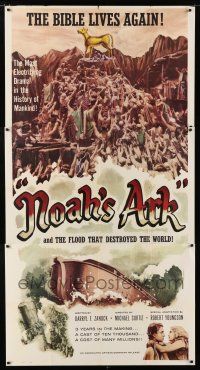 9d794 NOAH'S ARK 3sh R57 Michael Curtiz, the flood that destroyed the world, cool art!