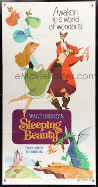 9d889 SLEEPING BEAUTY 3sh R70 Walt Disney cartoon fairy tale fantasy classic!
