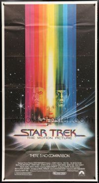 9d907 STAR TREK 3sh '79 cool art of William Shatner & Leonard Nimoy by Bob Peak!