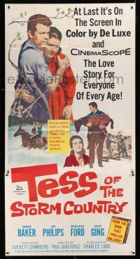 9d934 TESS OF THE STORM COUNTRY 3sh '60 Diane Baker in title role, a story of first love!