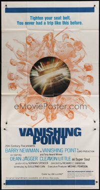 9d966 VANISHING POINT int'l 3sh '71 car chase cult classic, you never had a trip like this before!