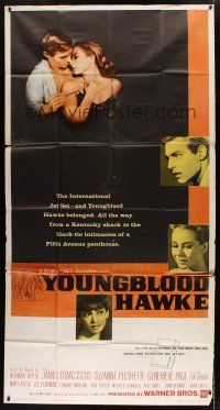 9d999 YOUNGBLOOD HAWKE 3sh '64 James Franciscus & sexy Suzanne Pleshette, directed by Delmer Daves