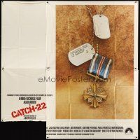 9d179 CATCH 22 int'l 6sh '70 directed by Mike Nichols, based on the novel by Joseph Heller!