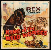 9d197 KING OF THE WILD HORSES 6sh R50 Rex the Wonder Horse is a hate-maddened animal!