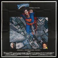 9d221 SUPERMAN 6sh '78 comic book hero Christopher Reeve, Gene Hackman, Marlon Brando