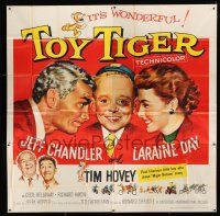 9d227 TOY TIGER 6sh '56 Jeff Chandler, Laraine Day, Tim Hovey has the world by the heart!