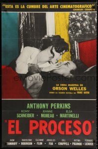 9d159 TRIAL Argentinean '62 Orson Welles' Le proces, Anthony Perkins, Romy Schneider!