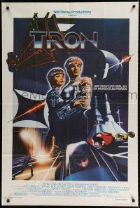 9d160 TRON Argentinean '82 Bruce Boxleitner in title role & sexy Cindy Morgan!