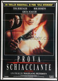 9d383 SHATTERED Italian 1p '92 different Cecchini art of Hoskins & Scacchi, Wolfgang Petersen!