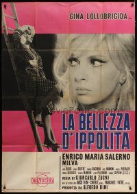 9d384 SHE GOT WHAT SHE ASKED FOR Italian 1p '62 sexy blonde Gina Lollobrigida full-length & c/u!