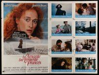 9d084 FRENCH LIEUTENANT'S WOMAN Spanish/U.S. short stop poster '81 Meryl Streep & Jeremy Irons, Pinter