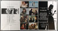 9d071 INTERIORS 1-stop poster '78 Diane Keaton, directed by Woody Allen, different image!