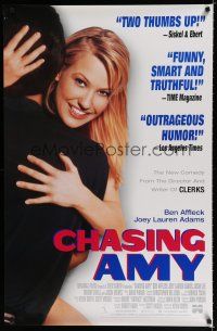9e772 CHASING AMY video poster '97 Kevin Smith, Joey Lauren Adams, Ben Affleck, Jason Lee