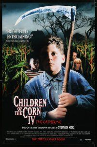 9e774 CHILDREN OF THE CORN IV: THE GATHERING video poster '96 Naomi Watts, Karen Black, horror!