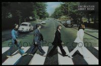 9e205 BEATLES lenticular commercial poster '09 most classic image from Abbey Road!