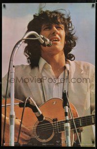 9e625 DONOVAN English commercial poster '71 cool image of singer songwriter & actor on stage!