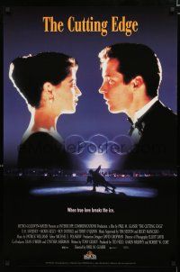 9e783 CUTTING EDGE video poster '92 Paul Michael Glaser directed, D.B. Sweeney, Moira Kelly!