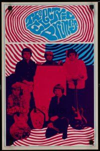9e341 ELECTRIC PRUNES 13x20 music poster '67 cool psychedelic art image of band!