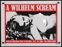 9e392 WILHELM SCREAM signed & numbered 18x23 music poster '00s by the artist, sexy artwork!