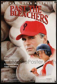 9e885 PAST THE BLEACHERS video poster '95 Richard Dean Anderson, baseball!