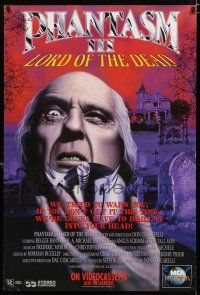 9e888 PHANTASM III: LORD OF THE DEAD video poster '94 Angus Scrimm, we tried to warn you!