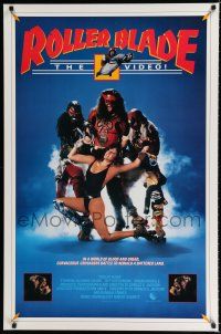 9e904 ROLLER BLADE video poster '86 curvaceous crusader Suzanne Solari attacked!