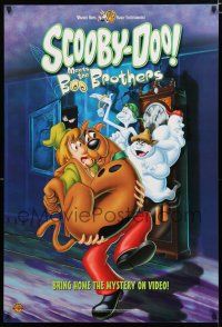 9e911 SCOOBY-DOO MEETS THE BOO BROTHERS video poster R00 wacky classic animated cartoon mystery!