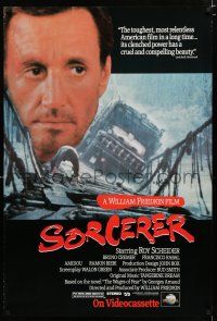 9e930 SORCERER video poster R80s William Friedkin, based on Georges Arnaud's Wages of Fear!