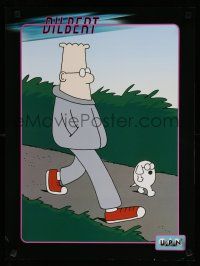 9e281 DILBERT tv poster '99 cool image from Scott Adams' black humor animated comedy!