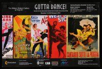 9e185 GOTTA DANCE 12x18 art exhibition '13 dancer art, West Side Story, Singin' in the Rain!