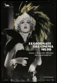 9e172 LE GIORNATE DEL CINEMA MUTO Italian film festival poster '09 cool image of Mae Murray!