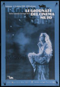 9e171 LE GIORNATE DEL CINEMA MUTO Italian film festival poster '08 full-length of Mary Pickford!