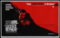 9e203 LICENCE TO KILL fan art '10s Bob Peak art of Timothy Dalton as James Bond, Licence Revoked!