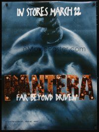 9e361 PANTERA 24x33 music poster '95 Dimebag Darrell, Far Beyond Driven!