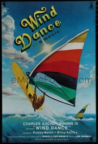 9e449 WIND DANCE special 24x36 '86 Wyland artwork of windsurfers!